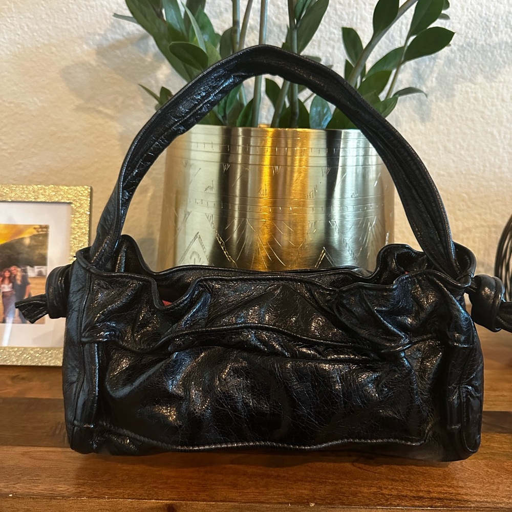 HOBO Black Leather Handbag